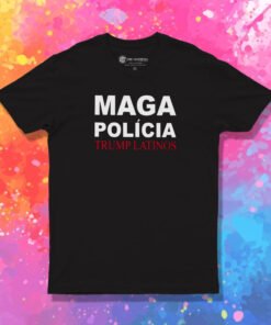 Maga policia Trump Latinos 2024 T Shirt