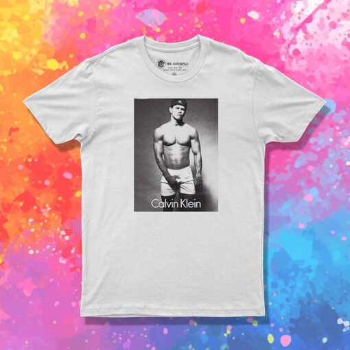 Marky Mark Wahlberg Calvin Klein T Shirt