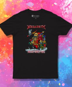 Megadeth Christmas Vintage T Shirt