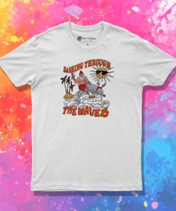 Miami Dolphins Santa Dashing Through The Waves Christmas T Shirt