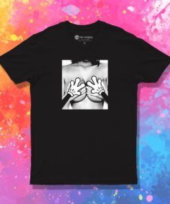 Mickey Mouse Hands And Boobs T Shirt