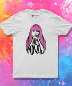 Nicki Minaj Pink Hair Slim T Shirt