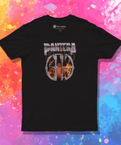 Pantera Cowboys From Hell Flames T Shirt