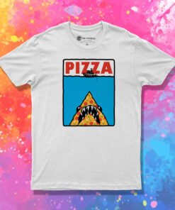 Pizza Jaws Parody T Shirt