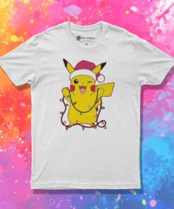 Pokemon Pikachu Christmas T Shirt