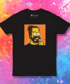 Post Malone Simpson Smoke T Shirt