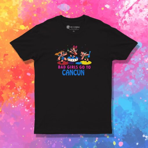 Powerpuff Girls Cancun Novelty T Shirt