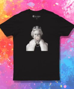 Queen Elizabeth II Bubble Gum T Shirt