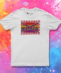 Rebel Pride Flag Censored T Shirt