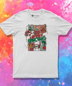 Retro Merry Grinchmas T Shirt