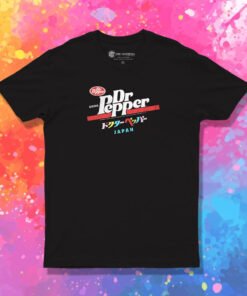 Retro Thermal Dr Pepper Japan Soda Logo T Shirt