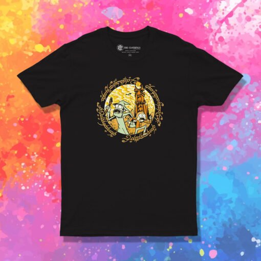 Rick and Morty X The Lord Of The Rings T Shirt