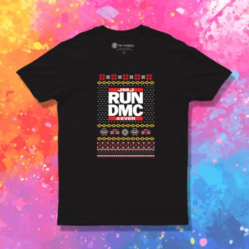 Run DMC Holiday Crew Neck T Shirt