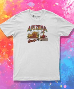 Santa Claus Arizona Cardinals Christmas Seasons Greetings T Shirt