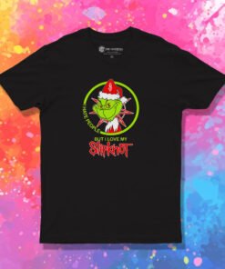 Santa Grinch I Hate People Slipknot Merry Christmas T Shirt