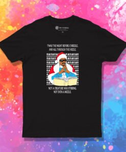 Snoop Dogg Twas The Night Before Chrizzle Merry Christmas T Shirt