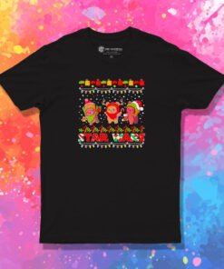 Star Wars Ewoks Candy Canes Ugly Christmas T Shirt