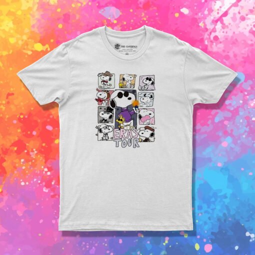 Swift Eras Tour Snoopy T Shirt