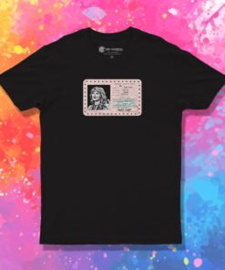 Taylor Swift Permanent License Of Travel Card T Shirt