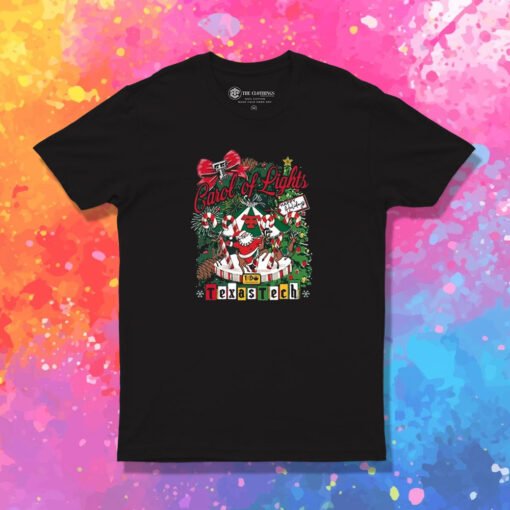 Texas Tech 2023 Carol Of Lights Christmas T Shirt