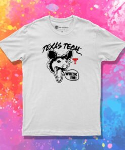 Texas Tech Red Opossums Wreck Em T Shirt