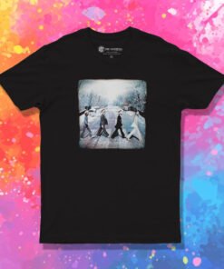 The Beatles Abbey Christmas T Shirt