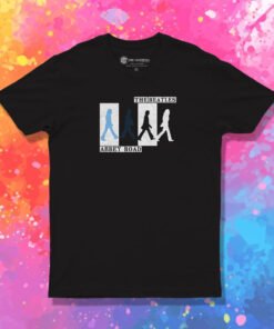 The Beatles Abbey Road Colours Crossing T Shirt