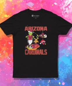 The Grinch And Dog Arizona Cardinals Christmas 2023 T Shirt