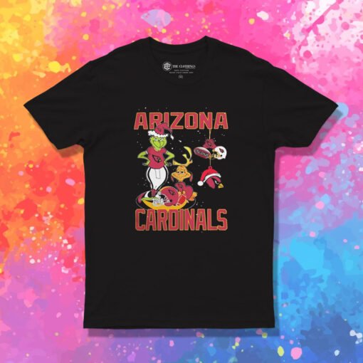 The Grinch And Dog Arizona Cardinals Christmas 2023 T Shirt