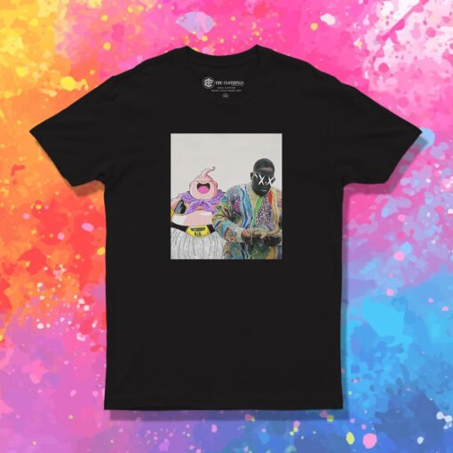 The Notorious BIG x Majin Buu Dragon Ball T Shirt