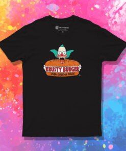 The Simpsons Krusty Burger Logo T Shirt