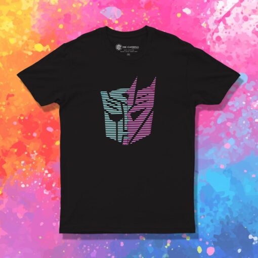 Transformers Split Logo T Shirt