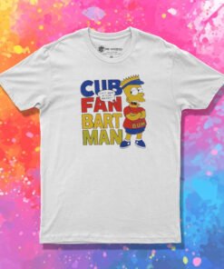 Vintage 1990s Bart Simpson Cub Fan Bartman T Shirt