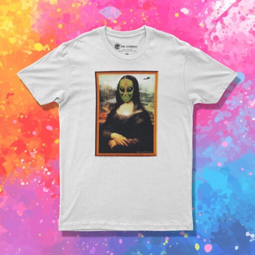 Vintage 1995 Alienardo DiVinci Mona Lisa T Shirt