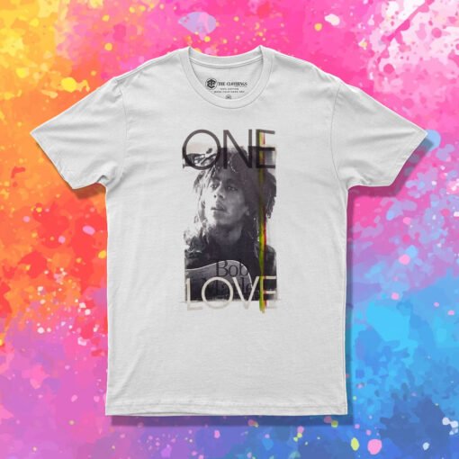 Vintage Bob Marley One Love Graphic T Shirt