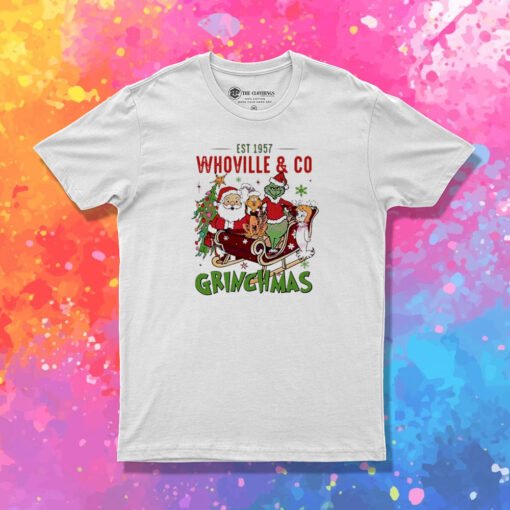 Whoville And Co Grinchmas T Shirt