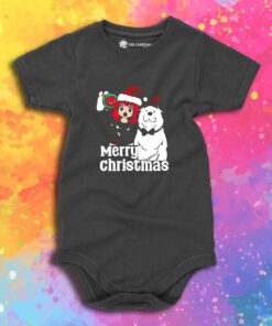 Anya Forger Christmas With Bond Baby Onesie 1.jpeg