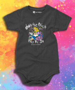 Assholes Live Forever Down The Rabbit Hole We Go Baby Onesie 1.jpeg