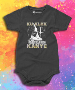 Assholes Live Forever Ku Klux Kanye Baby Onesie 1.jpeg