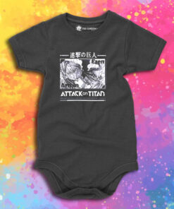 Attack On Titan Eren VS Armin Manga Panel Baby Onesie 1.jpeg