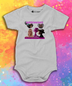 Barbenheimer Imagination Life Is Your Creation Baby Onesie 1.jpeg