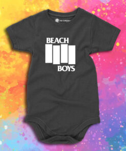 Beach Boys Black Flag Logo Parody Baby Onesie 1.jpeg