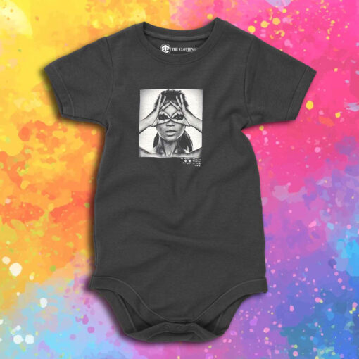 Beyonce Funny Portraits Baby Onesie 1.jpeg