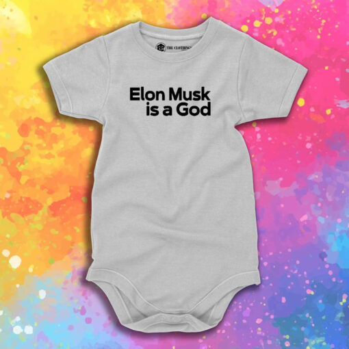 Biden Wearing Elon Musk Is A God Baby Onesie 1.jpeg