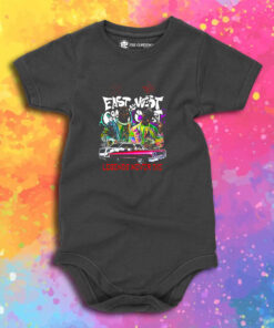 Biggie Smalls East Coast Vs Tupac Shakur West Coast Legends Baby Onesie 1.jpeg