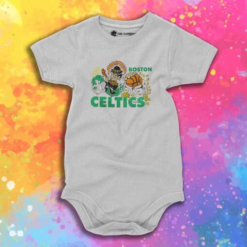 Brain Dead x NBA Boston Celtics Baby Onesie 1.jpeg