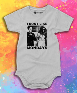 Brenda Ann Spencer I Dont Like Mondays Baby Onesie 1.jpeg