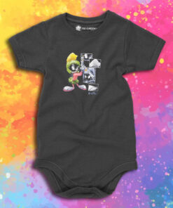 Cartoon Six Flags Marvin Martian Baby Onesie 1.jpeg