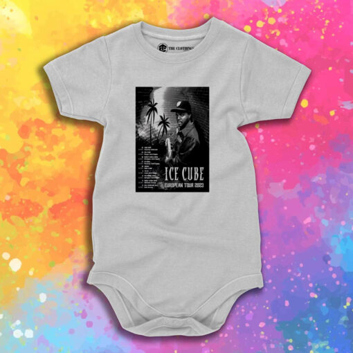 Check Out Our European Tour 2023 Poster For Ice Cube Baby Onesie 1.jpeg