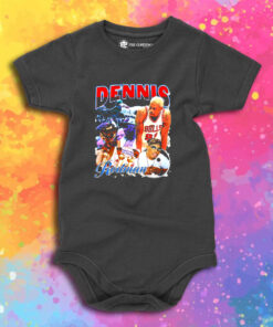 Chicago Bulls Dennis Rodman Bootleg Vintage Baby Onesie 1.jpeg